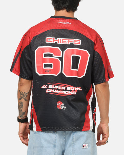 Mitchell & Ness Kansas City Chiefs Warehouse Rave Jersey Black/Red/White