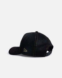 New Era Los Angeles Lakers 'Statement Suede 10 Year Anniversary' 9FORTY A-Frame Snapback Black Suede