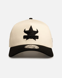New Era North Queensland Cowboys 'Chrome Black' 9FORTY A-Frame Snapback White/Black