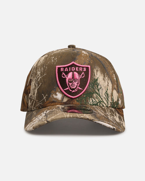 New Era Las Vegas Raiders 'Realtree Pink' 9FORTY A-Frame Snapback Real Tree/Pink