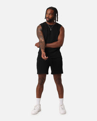 XXIII Broad Knit Shorts Black