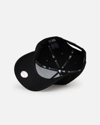 New Era Texas Rangers 'Easy Black and White' 9FORTY A-Frame Snapback Black/White