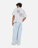 Majest Athletic Las Vegas Raiders Graphic Boxy Shirt White/Navy
