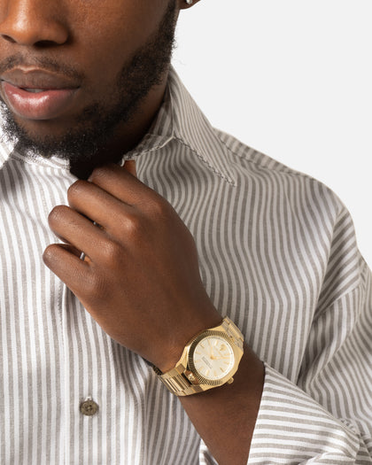 Phillip Plien Sport Metronaut Bracelet Watch Gold