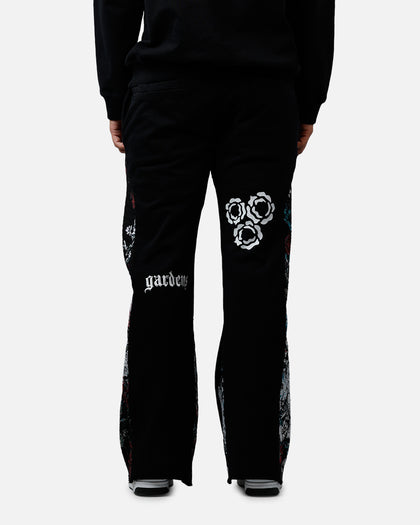 Soul By Ame Flower Pants Black