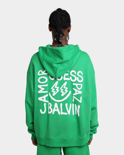 GUESS Originals X J Balvin Paz Hoodie Vip Green