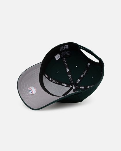 New Era Los Angeles Dodgers 'Upside Down LA Logo' 9FORTY A-Frame Snapback Dark Green