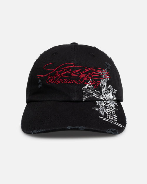 Loiter Eastern Bloc Strapback Cap Worn Black