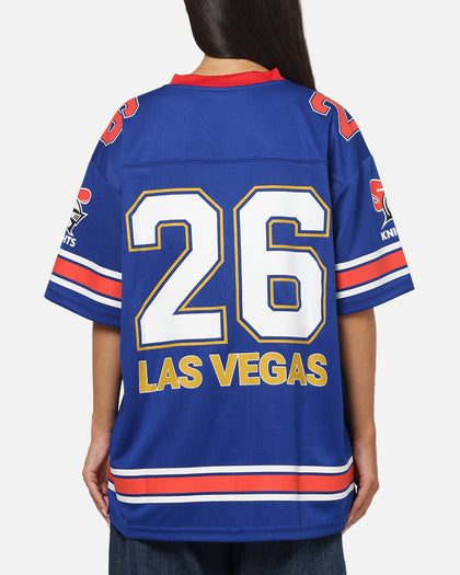 Bleacher Athletic Newcastle Knights NRL Vegas Round 2026 Jersey Blue