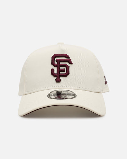 New Era San Francisco Giants 'Too Clean 2.0' 9FORTY A-Frame Snapback Chrome/Maroon