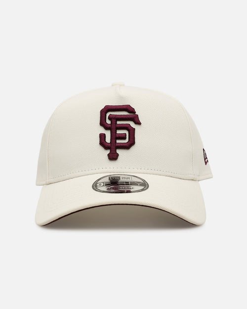 New Era San Francisco Giants 'Too Clean 2.0' 9FORTY A-Frame Snapback Chrome/Maroon