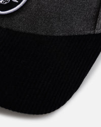 47 Brand Las Vegas Raiders 'Apollo Corduroy' 47 Offside DT Strapback Black