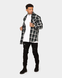 Saint Morta Prima Long Sleeve Flannel Shirt Stadium Green