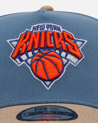 New Era New York Knicks 'Easy Breezy' 9FORTY A-Frame Snapback Blue/Tan