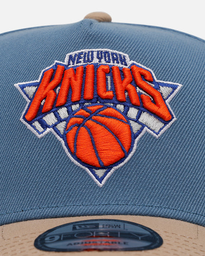 New Era New York Knicks 'Easy Breezy' 9FORTY A-Frame Snapback Blue/Tan