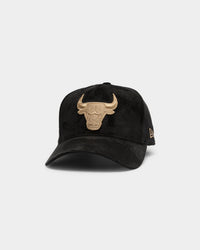 New Era Chicago Bulls 'Black/Tan Suede' 9FORTY K-Frame Strapback Black/Tan