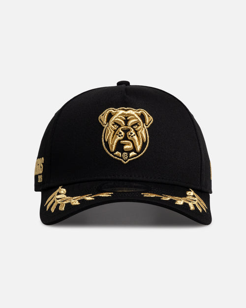 New Era Canterbury-Bankstown Bulldogs 'NRL Vegas Round 2026' 9FORTY A-Frame Snapback Black/Gold