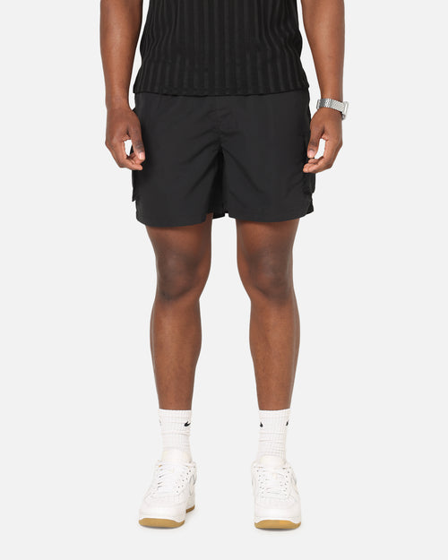 Sik Silk Cargo Swim Shorts Black