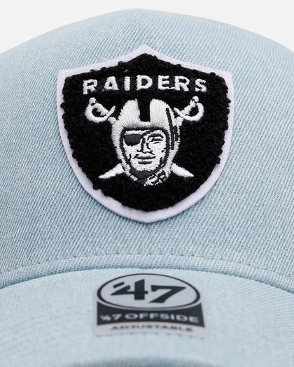 47 Brand Las Vegas Raiders 'Denim Chenille' 47 Offside Strapback Denim