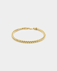 House Of Auric 3.7mm Franco Bracelet 18k Gold Vermeil