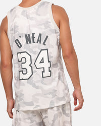 Mitchell & Ness Los Angeles Lakers Shaquille O'Neal #34 Snow Camo Energy Swingman Jersey Vintage White
