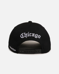 Mitchell & Ness Chicago Bulls 'Monogram' Pro Pinch Snapback Black