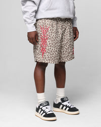 Loiter Cyber Beach Shorts Snow Leopard