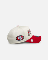 New Era San Francisco 49ers "NFL 26 AU Two Tone Chrome" 9Forty A-Frame Snapback Official Team Colours