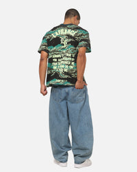 Puma LaFrance Supply All Over Print T-Shirt Green