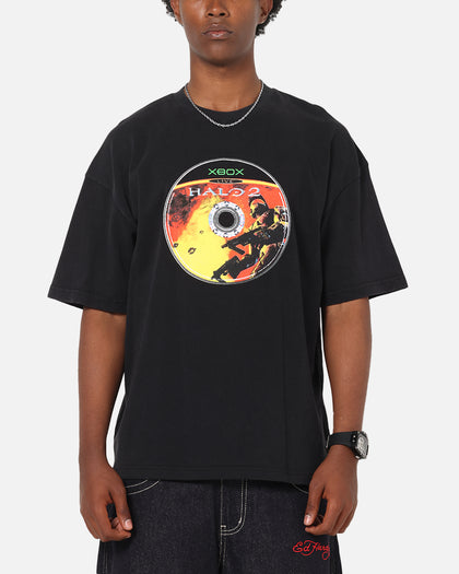 73Studio X Halo Halo 2 Disc Vintage T-Shirt Off Black