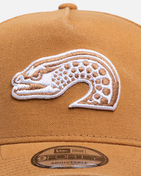 New Era Parramatta Eels 'NRL 2026' 9FORTY A-Frame Snapback Med Beige