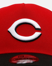 New Era Cincinnati Reds 'MLB Legends' Barry Larkin 9FORTY A-Frame Snapback Official Team Color