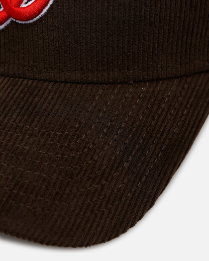 New Era Washington Nationals 'Walnut Cord' 9FORTY A-Frame Corduroy Snapback Walnut