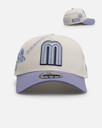 New Era Mexico National Baseball Team 'Mexico Spring Delivery' 9FORTY A-Frame Snapback Purple