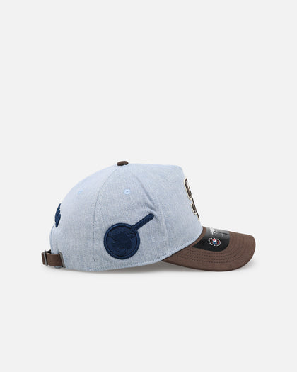 Pro Standard San Diego Padres 'Denim Suede' Pro Pinch Strapback Denim