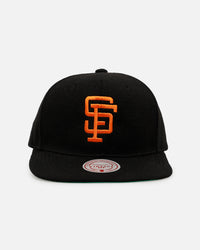 Mitchell & Ness San Francisco Giants 'Vintage Baseball' Vintage Fit Strapback Black
