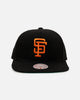 Mitchell & Ness San Francisco Giants 'Vintage Baseball' Vintage Fit Strapback Black