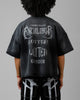 Loiter Excalibur Sword Distressed T-Shirt Washed Black