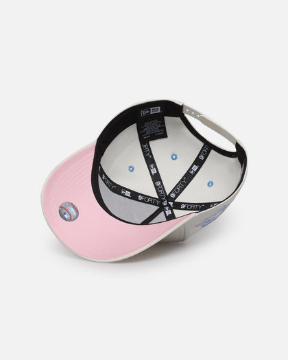 New Era New York Yankees 'Pastel' 9FORTY A-Frame Snapback Chrome White