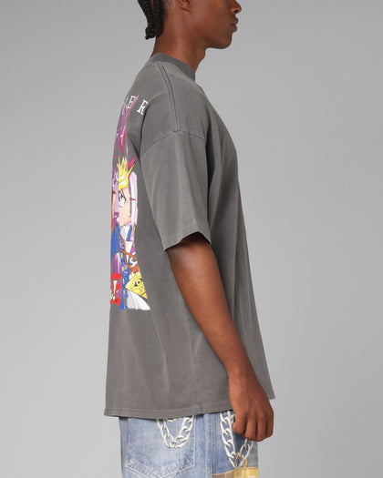 Loiter X Yu-Gi-Oh! Yugi T-Shirt Vintage Black