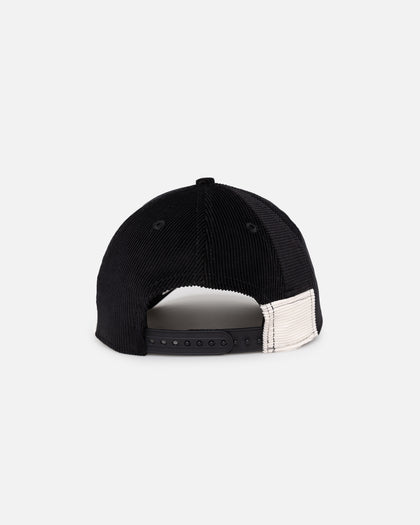 New Era San Diego Padres 'Patchwork Corduroy' 9FORTY A-Frame Snapback Black/Cream
