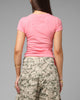 Loiter Women's Lowrider Crop T-Shirt Pink