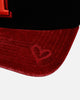 New Era Texas Rangers 'Velvet Cord Certified Lover' 9FORTY A-Frame Premium Corduroy Snapback Black