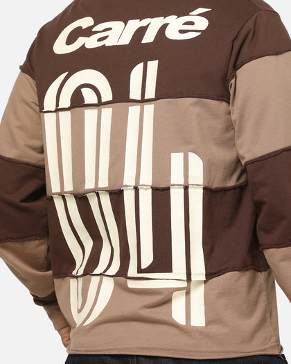 Carre Off Grid Rugby Shirt Brown