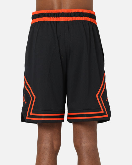 Jordan Dri-FIT Mesh Diamond Shorts Black/Orange