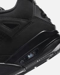 Jordan Kids' Air Jordan 4 Retro "Black Cat" (GS) Black/Black