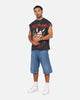 Ed Hardy Distressed Demon Muscle T-Shirt Black