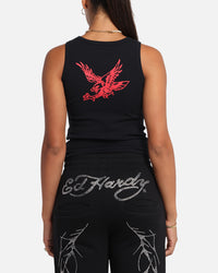 Ed Hardy Women's Tried And True Tank Black