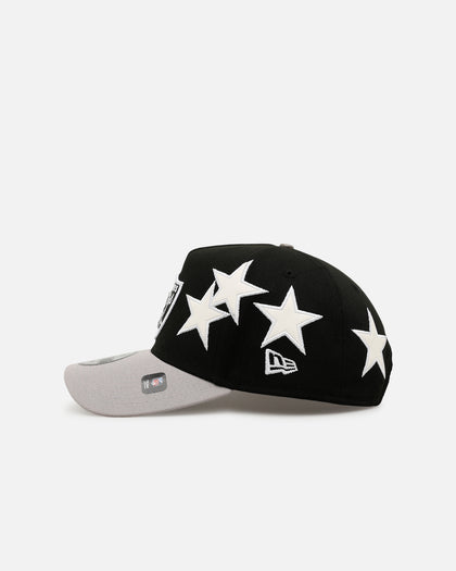 New Era Las Vegas Raiders 'Stars' 9FORTY A-Frame Snapback Black/Grey