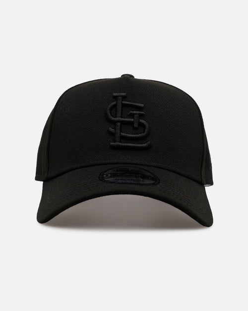 New Era St. Louis Cardinals 'Easy Black' 9FORTY A-Frame Snapback Black/Black